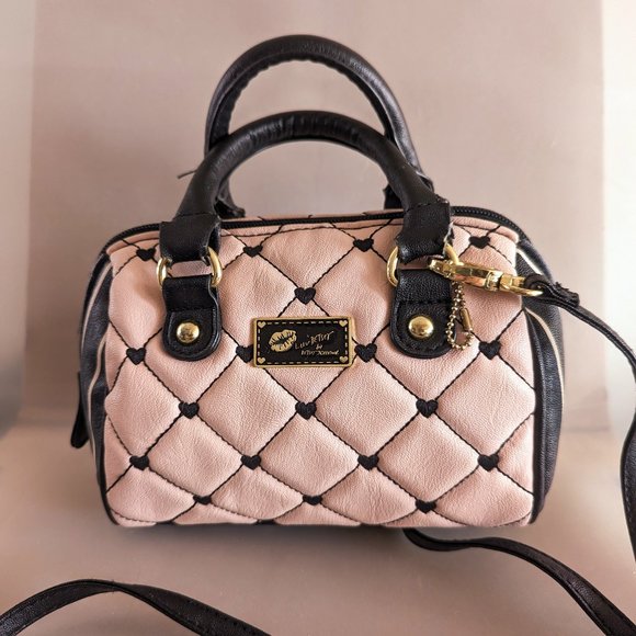 [SOLD] Betsey Johnson Clutch With Crossbody Strap - Picture 1 of 3